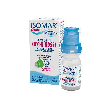 Occhi Rossi 10ml | Gocce oculari rinfrescanti e lenitive | ISOMAR