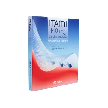 ITAMI Cerotti Medicati Dicloflenac Sodico 140 mg | 5 Cerotti