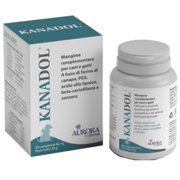 Kanadol 30cpr | Sistema nocicettivo cani/gatti | AURORA BIOFARMA