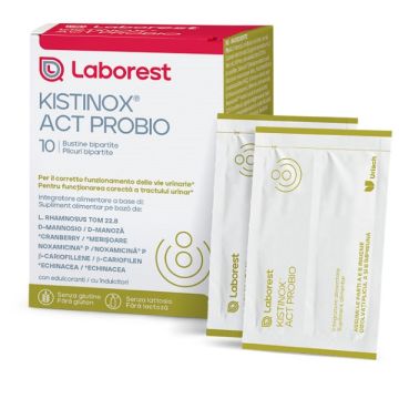 Kistinox Act Probio 10bust | Funzionamento vie urinarie | LABOREST