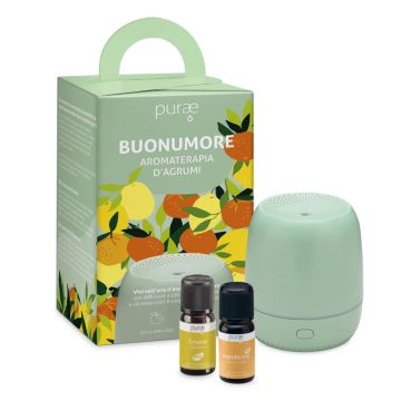 Kit Buonumore Agrumi | Cofanetto aromaterapia | PURAE