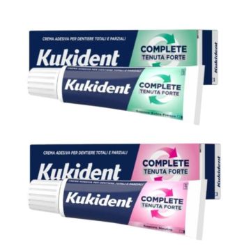 Complete Tenuta Forte 47g | Crema adesiva - Vari gusti | KUKIDENT