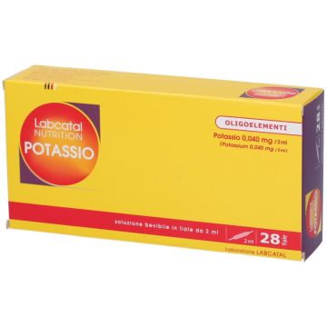 Potassio 0,040mg/2ml | Soluzione bevibile 28 fiale | LABCATAL 