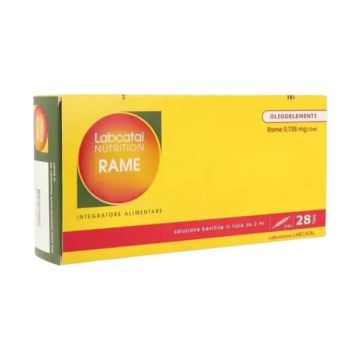 Rame 1mg / 2ml | Soluzione orale 28 fiale | LABCATAL