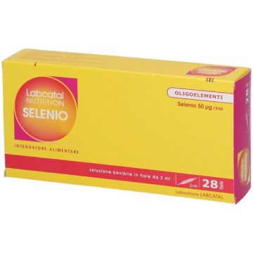Selenio 50mcg / 2ml | Soluzione bevibile 28 fiale | LABCATAL