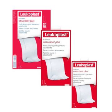 Leukomed Absorbent Plus 5pz | Vari formati | LEUKOPLAST