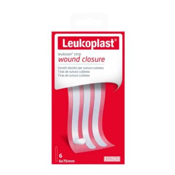 Leukosan Strip Wound Closure 6pz | 6x75mm | LEUKOPLAST