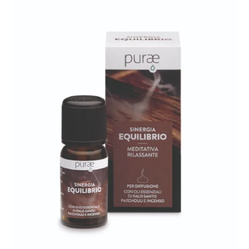 Sinergia Equilibrio 10ml | Oli essenziali per diffusore | PURAE
