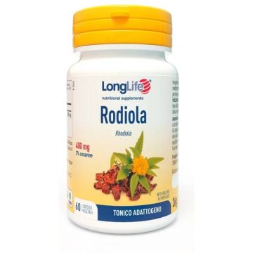 Rodiola 400mg 60cps | Integratore Tonico Adattogeno | LONGLIFE