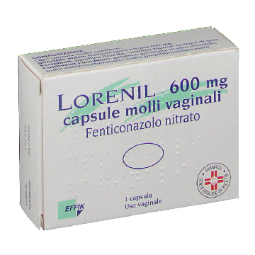 LORENIL 600 mg | 1 Capsula Molle Vaginale