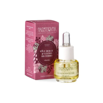Uve Dolci e Legno di Cedro | Essenza Aromatica 15ml | NASOTERAPIA