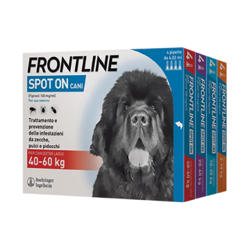 Spot On Cani | Antiparassitario - Varie taglie e pezzi | FRONTLINE