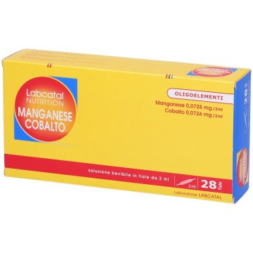 Magnese Cobalto 0,0728mg/2ml | Soluzione bevibile 28 fiale | LABCATAL