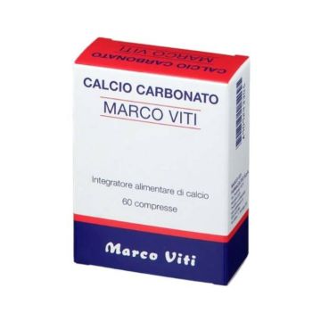 Calcio Carbonato 60cpr | Salute delle ossa | MARCO VITI