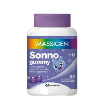  Sonno Gummy 60caramelle |Addormentamento e riposo| MASSIGEN