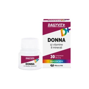Dailyvit +  Donna 30cpr | Multivitaminico donna | MASSIGEN