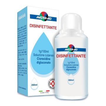 Disinfettante 250ml | Soluzione cutanea | MASTER AID