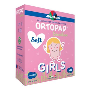 Ortopad Bamboo Soft 20pz | Occlusori 67x50mm | MASTER AID