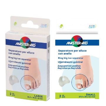 Separatore Per Alluce Anello 2pz | Vari formati | MASTER AID