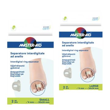 Separatore Interdigitale Anello 2pz | Vari formati | MASTER AID