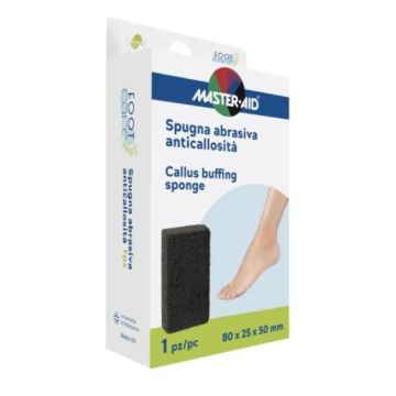 Spugna Abrasiva Anticallosità | 80x25x50mm | MASTER AID