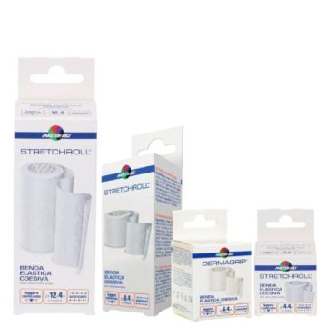 Stretchroll Benda Elastica Coesiva| Vari formati | MASTER AID