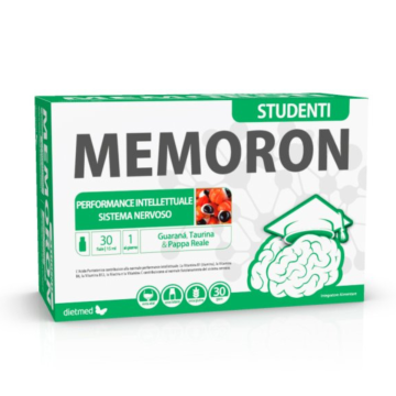 MEMORON studenti 30fl x 15 ml | tonico concentrazione e memoria | DIETMED