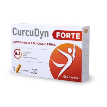 Curcudyn Forte 30cps | Articolazioni e Muscoli flessibili | METAGENICS 