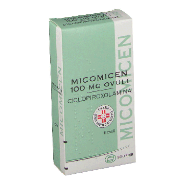 MICOMICEN Ciclopiroxolamina 100 mg | 6 Ovuli Vaginali