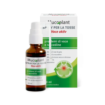 Mucoplant Spray 30 ml | Spray per la tosse vegetale | DR. THEISS