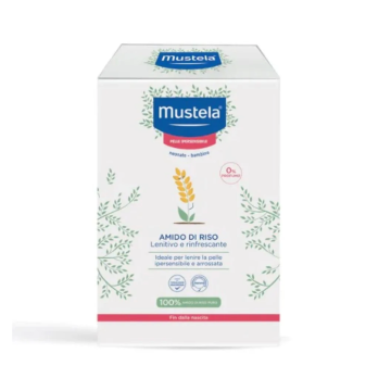 Amido di Riso 4 buste | Lenitivo rinfrescante | MUSTELA