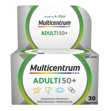 Adulti 50+ 30cps | Multivitaminico | MULTICENTRUM