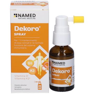 Dekoro Spray 20ml | Vitamina D e K2 | NAMED