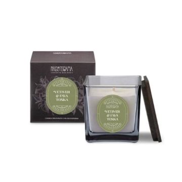 Candela Profumata 200gr | Vetiver e Fava Tonka | NASOTERAPIA 