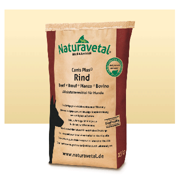 Crocchette Rind | Manzo e miglio - Vari formati  | NATURAVETAL - Canis Plus