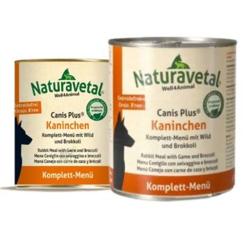 Canis Plus - Menu Kaninchen | Vari formati | NATURAVETAL