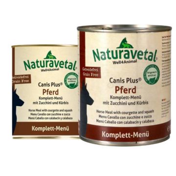 Canis Plus - Menu Pferd | Vari formati | NATURAVETAL 