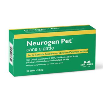 Neurogen Pet - Cane e Gatto 36prl | Efficienza cerebrale | NBF LANES