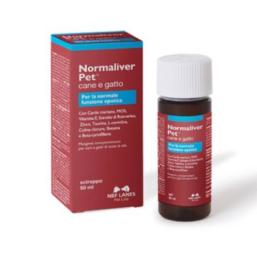 Normaliver Pet - Cane e gatto 50ml | Funzione epatica | NBF LANES