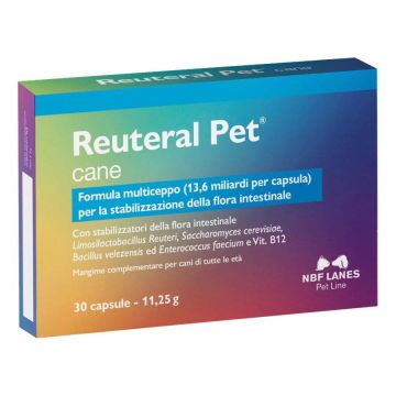 Reuteral Pet - Cane 30cps | Mangime complementare | NBF LANES