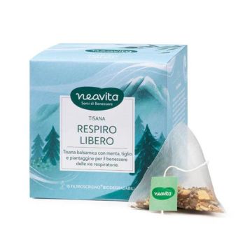 Tisana Respiro Libero 15pz | Balsamica con menta e tiglio | NEAVITA