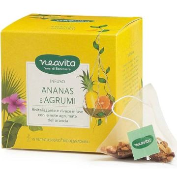 Tisana Ananas e agrumi 15pz | Rivitalizzante| NEAVITA