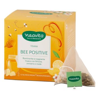 Filtroscrigno Bee Positive 15pz | Tisana miele manuka limone zenzero | NEAVITA