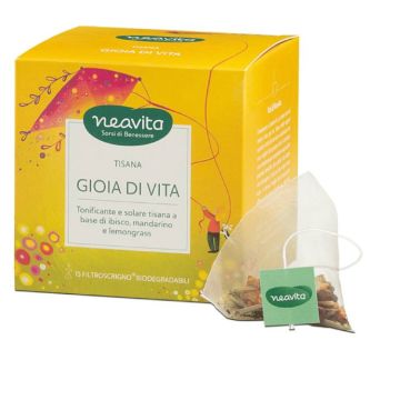Tisana Gioia di Vita 15pz | Tonificante e solare | NEAVITA
