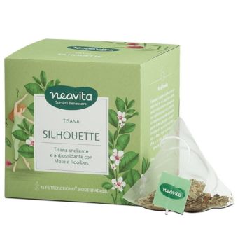 Filtroscrigno Silhouette 15 pz | Tisana snellente antiossidante | NEAVITA