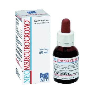 Neomercurocromo soluzione | Soluzione disinfettante 50 ml