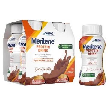 Meritene Protein Drink 4x200ml | Gusto Cioccolato | NESTLE