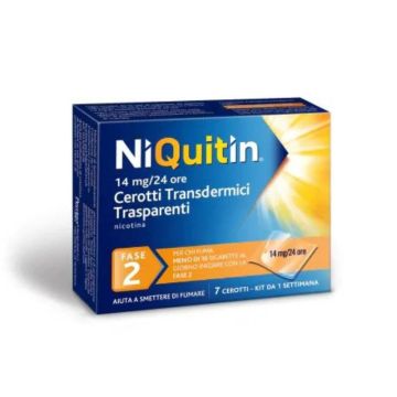 Niquitin 14 mg/24 ore | 7 Cerotti Transdermici