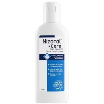 Nizoral Care 200 ml | Shampoo cute e capelli grassi | NIZORAL