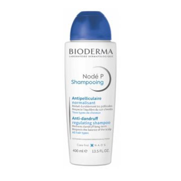 Nodé - P Shampooing Normalisant 400ml | Shampoo antiforfora tutti tipi di capelli | BIODERMA 